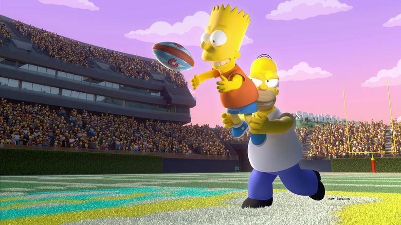 The Simpsons Funday Football image